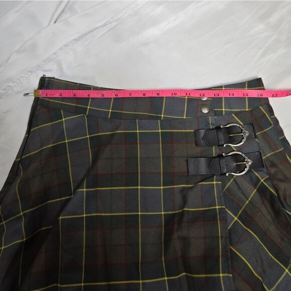 TORRID Outlander Fraser tartan plaid pleated twill kilt skirt 10 - Picture 9 of 11